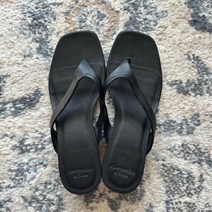 Abercrombie & Fitch Kitten Heel Sandals